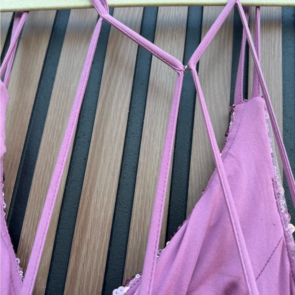 Morgan & Co. Lavender Dress View 4